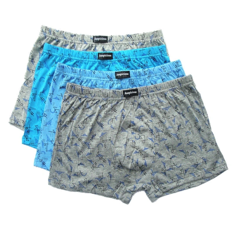 West Louis™ 100% Puuvillaa Boxerit: Rento Elämä, Miellyttävä Tuki – Viisi Kappaletta Mukavuutta!